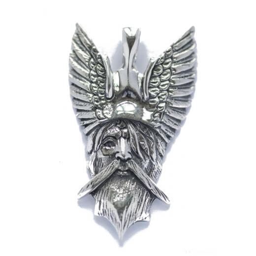 Odin - Wikingeranhänger (Kettenanhänger in Silber)