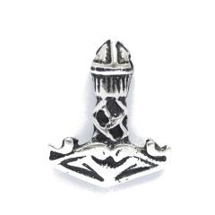 Ragnar - Thors Hammer (Pendant in silver)