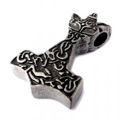 Skane Hammer (Pendant in antiqued silver)